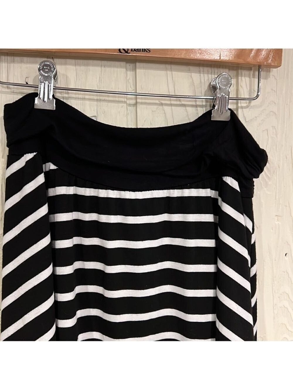 Ab Studio Black and White Skirt Size XL
